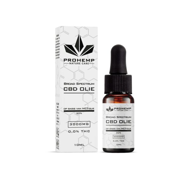 CBD olie 30% Broad Spectrum MCT